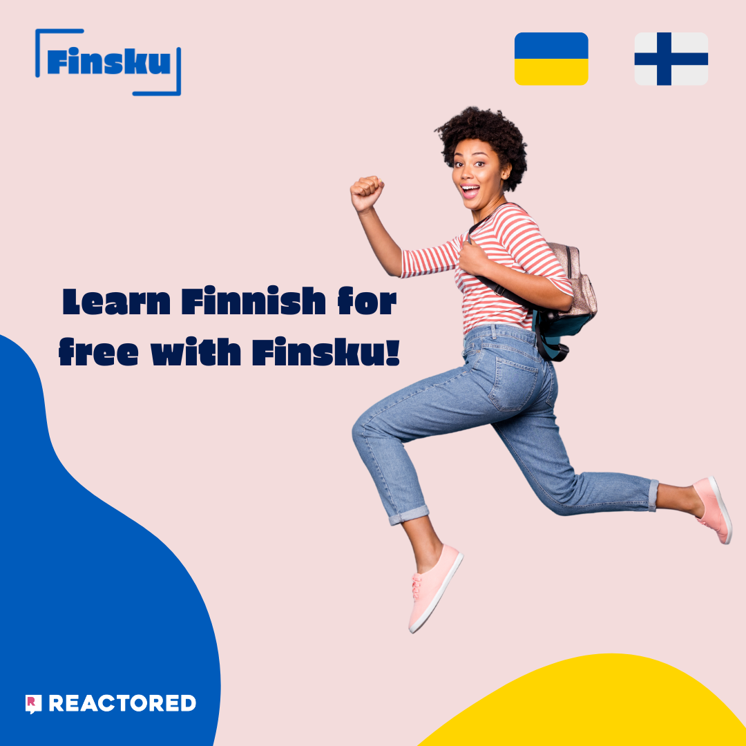 Read more about the article Press release: Free language learning app for Ukrainians – The new Finsku material works on all devices