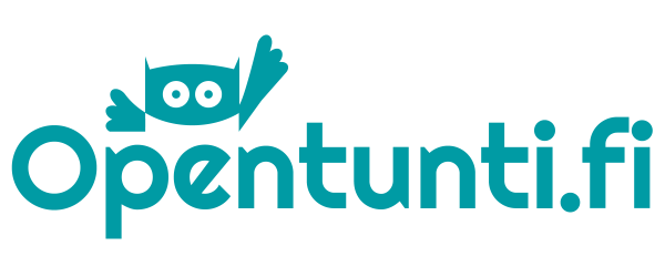 Opentuntiteksti logo